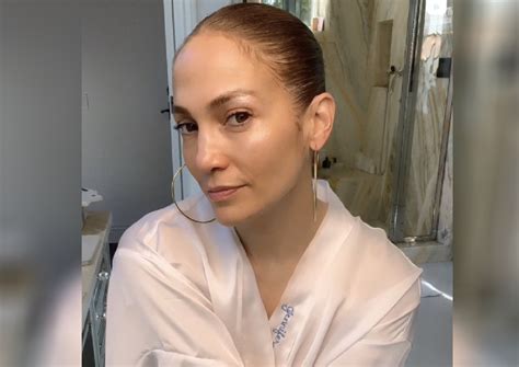 bronx goddess glow jennifer lopez shares beauty secrets in rare makeup free video