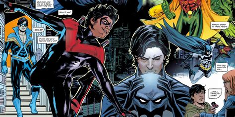 nightwing finally remembers his past as dick grayson