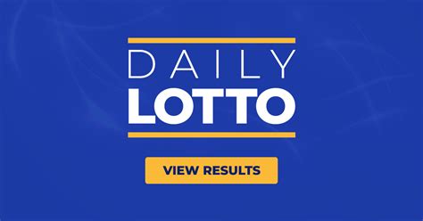 Daily Lotto Results For Thursday 25 May 2023 Sa Lottery