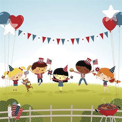 4Th Of July Clipart Kids - Fourth Of July Clipart Kids Clipart