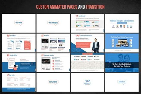 Web Design And Development Project Proposal Powerpoint Template