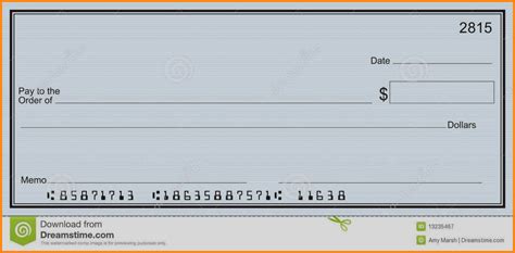 Editable Blank Check Template The Best Template Example