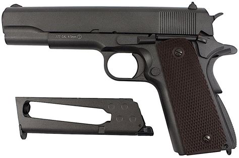 Kwc M1911 Co2 Blowback Airsoft Pistol Table Top Review — Replica