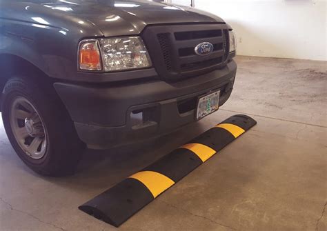 6ft Rubber Speed Bump Standard Traffic Safety Zone Usa Made