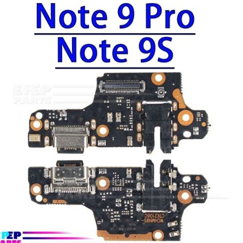 Placa Conector Carga Pcb Redmi Note 9s Note 9 Pro Central Selling