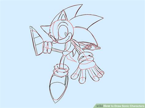 4 Ways To Draw Sonic Characters Wikihow