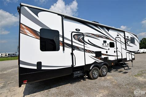 2015 Forest River Xlr Thunderbolt 300x12hp Toy Hauler Fifth Wheel The