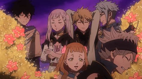 Black Clover Asta Yuno Luck Noelle Mimosa And Klaus Black Clover