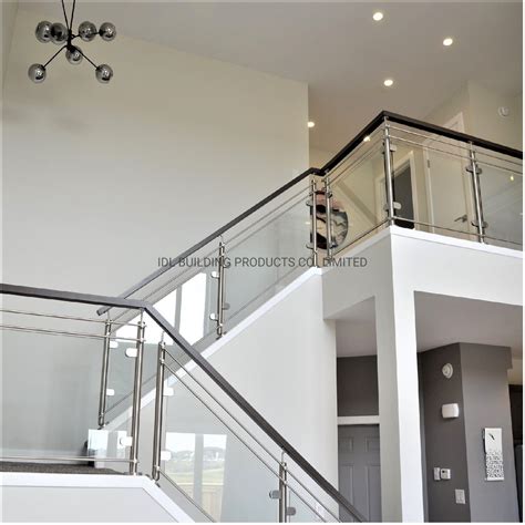Stainless Steel Railing With Glass Designs Glass Designs