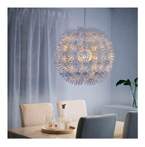Ikea Maskros Pendant Lamp Ceiling Light Modern Art Sculptural White