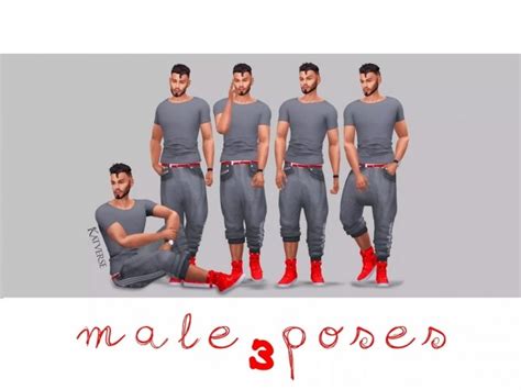 Pose Pack By Katverse Ts Cc Sims Cc Custom Content Male Images