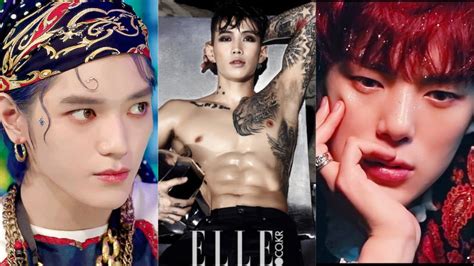 Top 7 Prettiest Makeup Looks On Male K Pop Idols Allkpop