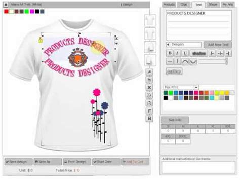 Clothing design software paves your way towards the stairs of business success. Online Custom T Shirt Design Software Scripts and ...
