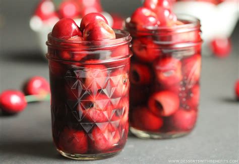 Healthy Homemade Maraschino Cherries Made Without Artificial Food Dye