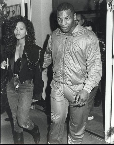 Tyson Mike And Robin Givens Original Photo 1988 Jo Sports Inc