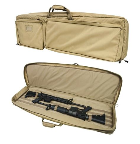 Vism 45 Padded Double Rifle Bag Tactical Soft Gun Case Carry Heavy