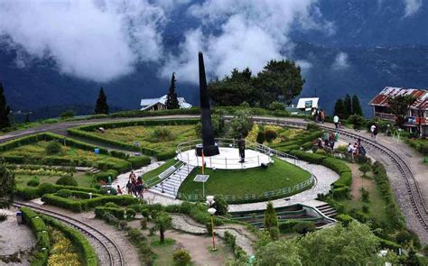 Train place create your badge. Batasia Loop War Memorial Darjeeling, Places to visit in ...