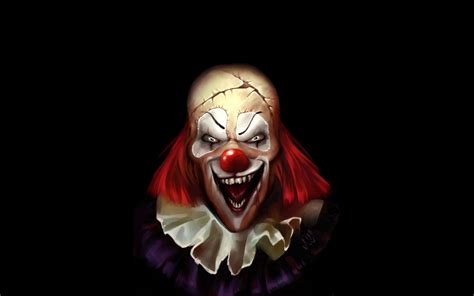 Dark Horror Evil Clown Art Artwork Wallpapers Hd