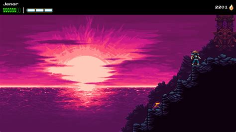 Beautiful I Really Love Pixel Art In This Game Rthemessengergame