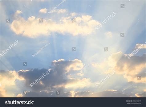 Sunset Sunrise Clouds Light Rays Other Stock Photo 488478817 Shutterstock