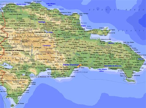 Maps Of The Dominican Republic