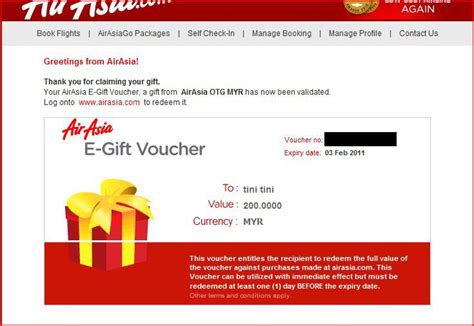 Apply this airasia voucher from now until 29 june 2021 to enjoy plane tickets from myr300 only, book now before this voucher expires soon! 草莓的味道: Air Asia E-Gift Voucher