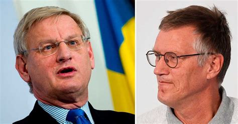 Carl bildt has had an extensive career dedicated to working for the global common good. Carl Bildt kritiserar Tegnell och regeringen under corona ...