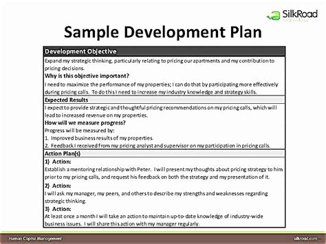 30 Employee Development Plan Examples