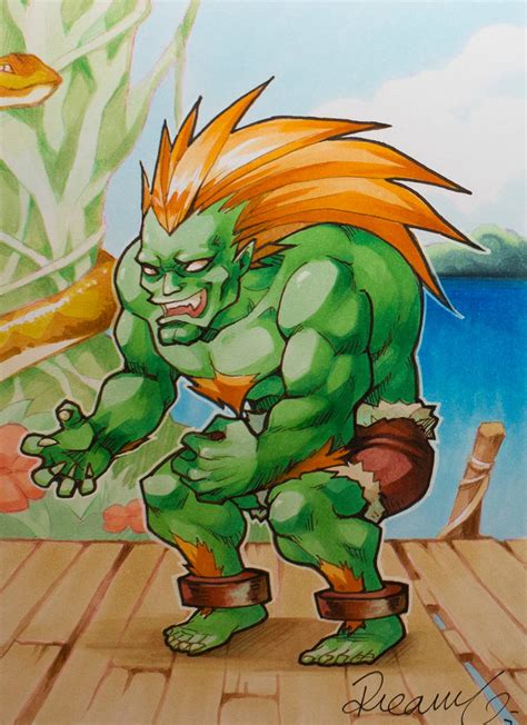 Street Fighter Victory Collection Blanka By Sophie Dreamy On Deviantart
