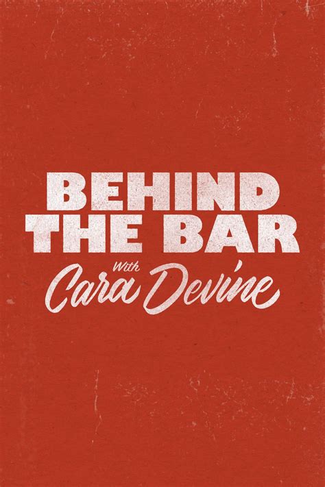 behind the bar with cara devine