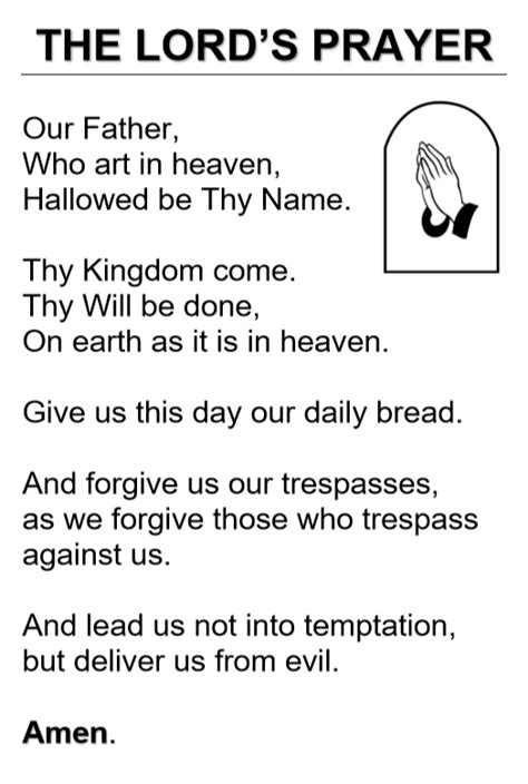 The Lords Prayer For Children