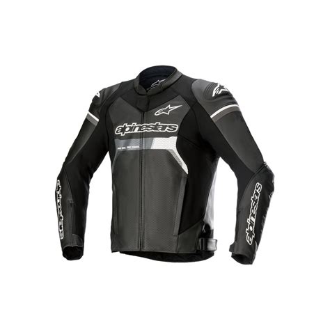 Alpinestars Gp Force Airflow Black Leather Jacket