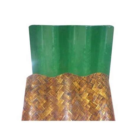 Tgg Epoxy Coated Bamboo Corrugated Roofing Sheet Thickness 4mm Rs