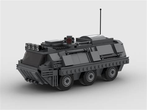 Lego Moc Lego Apc Tank By Brickbosspdf Rebrickable Build With Lego