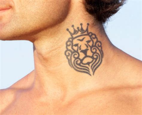 57 Adorable Crown Neck Tattoos