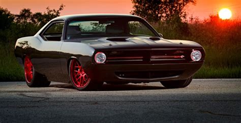 Black Muscle Car Wallpaper Hd Image Picture Background 6e0577