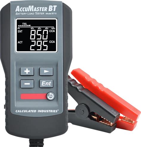 Calculated Industries Accumaster Bt Digital Battery Load Tester Analyzes V Cca