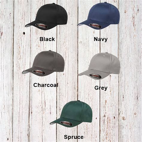Custom Flexfit Hat / Flex Fit Wooly 6-Panel Cap / Personalized | Etsy