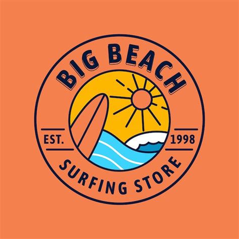 Beach Logo Free Vectors And Psds To Download