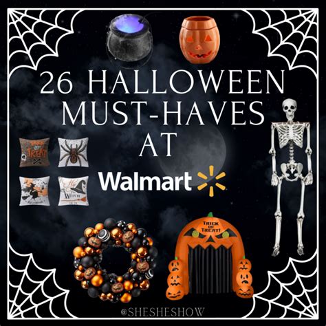 26 Halloween Must Haves At Walmart Sheshe Show