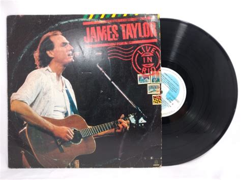 Disco De Vinil James Taylor Live In Rio De 1986 Não F