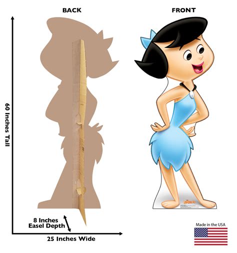 Flintstones Betty Rubble Standee Life Size Cardboard Cutout