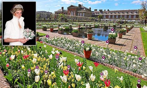 Princess Diana Garden Is Unveiled At Kensington Palace Daily Mail Online