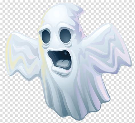 Scary Ghost Illustration Spooky Ghost Halloween Transparent Background