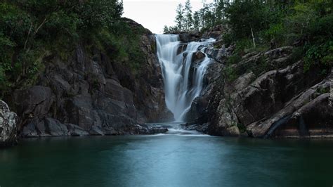 Wodospad Big Rock Falls W Belize