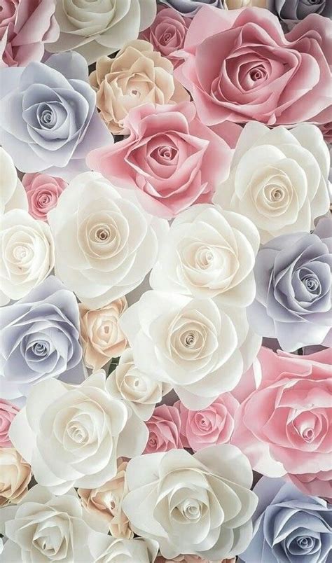 Flowers Pastel Roses Iphone Background Roses Flower