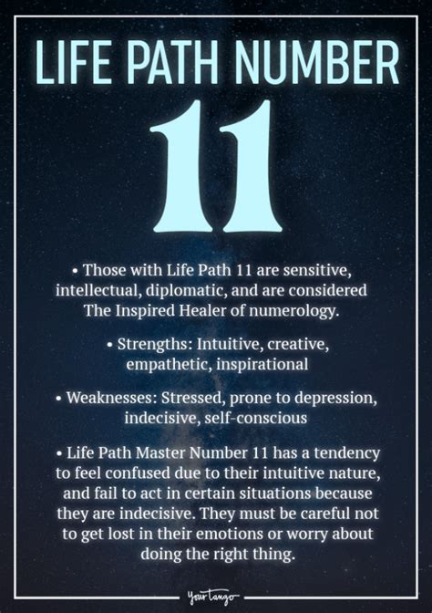 Life Path Master Number 11 Meaning Per Numerology Numerology Life
