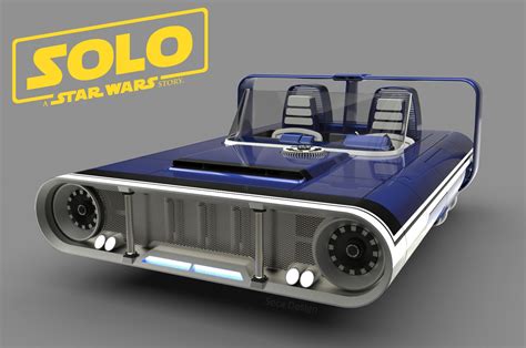 Symmetric Version Of The Han Solo M68 Landspeeder Future Concept Cars