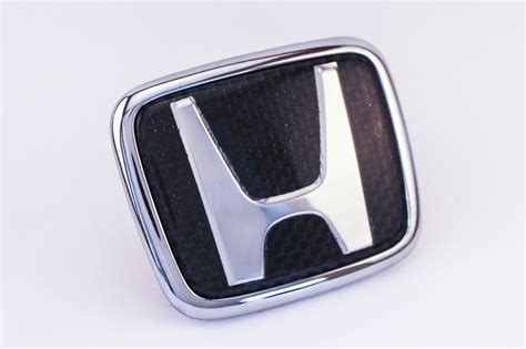 Carbon Fibre Honda Oem Style Badge Raised Carbon Culture Honda