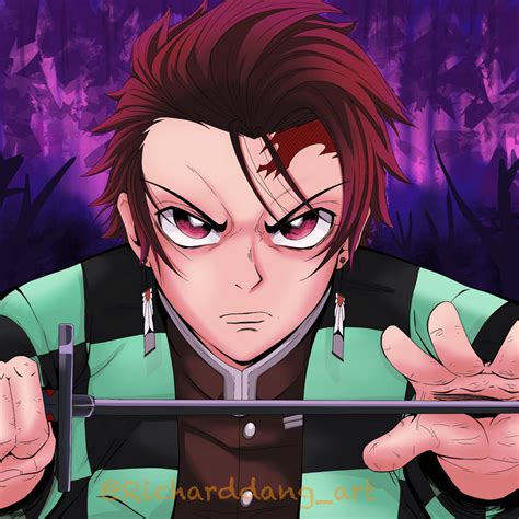 Tanjirou Fan Art By Thedangman On Deviantart